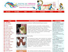 Tablet Screenshot of bayanlardunyasi.com